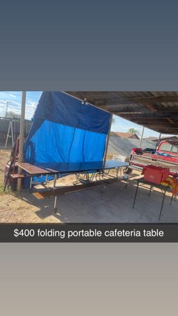 Portable Folding Cafeteria Table