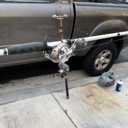 Rod & Reel CarbonLite w/ PQX10HLA High Speed DBS Bait Cast Reel