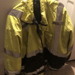 Reflective Jacket With Removable Inside