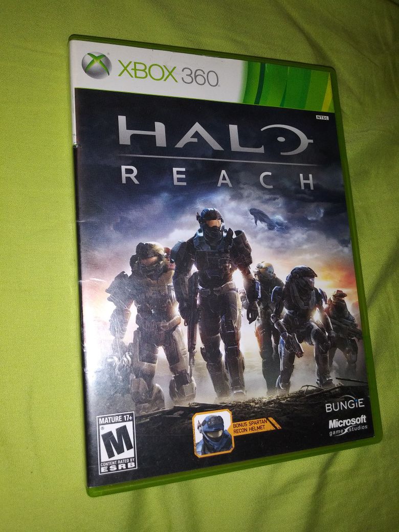 Xbox 360 Halo Reach game