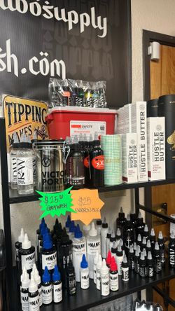 Tattoo supplies
