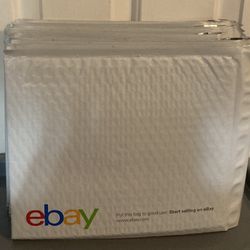 18 eBay Branded Shipping Supplies Air jacket Bubble Envelopes 9.5”x13.25”