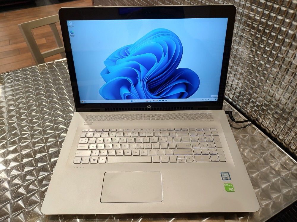 HP 17.3" CAD/Gaming 1080p Laptop, Intel Core i7 3.5 GHz, 16GB DDR4 Ram, NEW 256GB SSD, NVIDIA GEFORCE 940mx GPU(Fortnite, GTAV), Backlit, Win11, USB-C