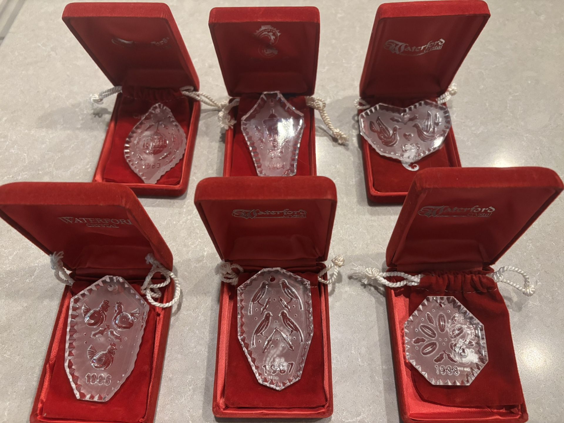 Waterford Crystal Ornaments