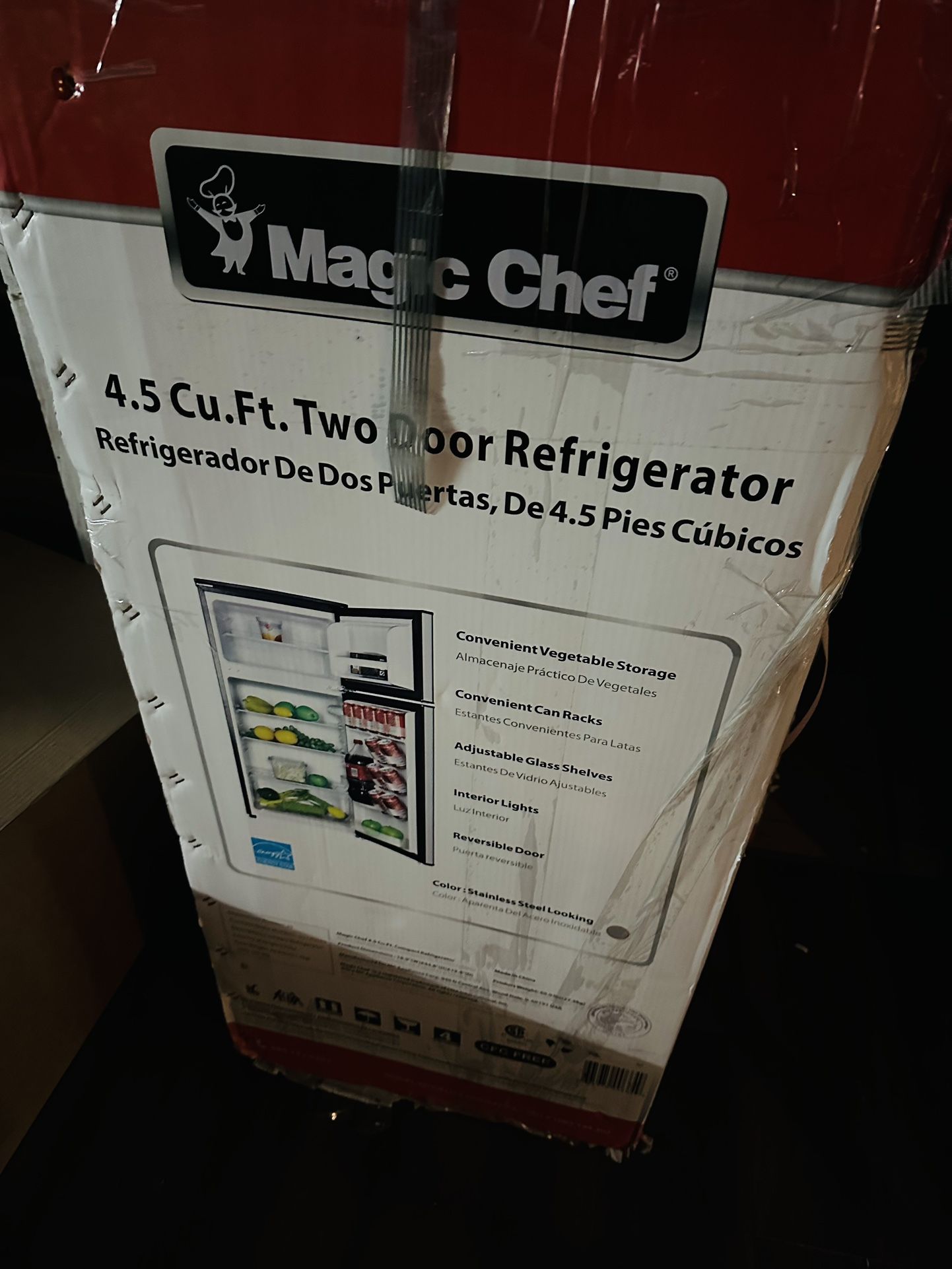 4.5 Mini Fridge With Freezer