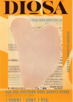 Diosa rose quartz stone facial stone