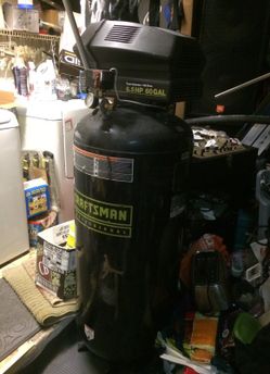 Craftsman professional 60 gallon 6.5 hp air sale compressor
