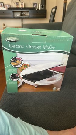 New Electric Omelet Maker  Kitchen Gourmet Never Used