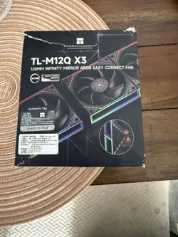 120mm infinity mirror argb easy connect fan