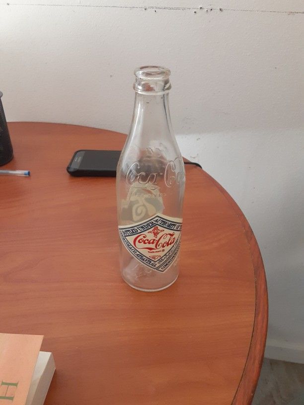 Coca Cola Collectible Bottle
