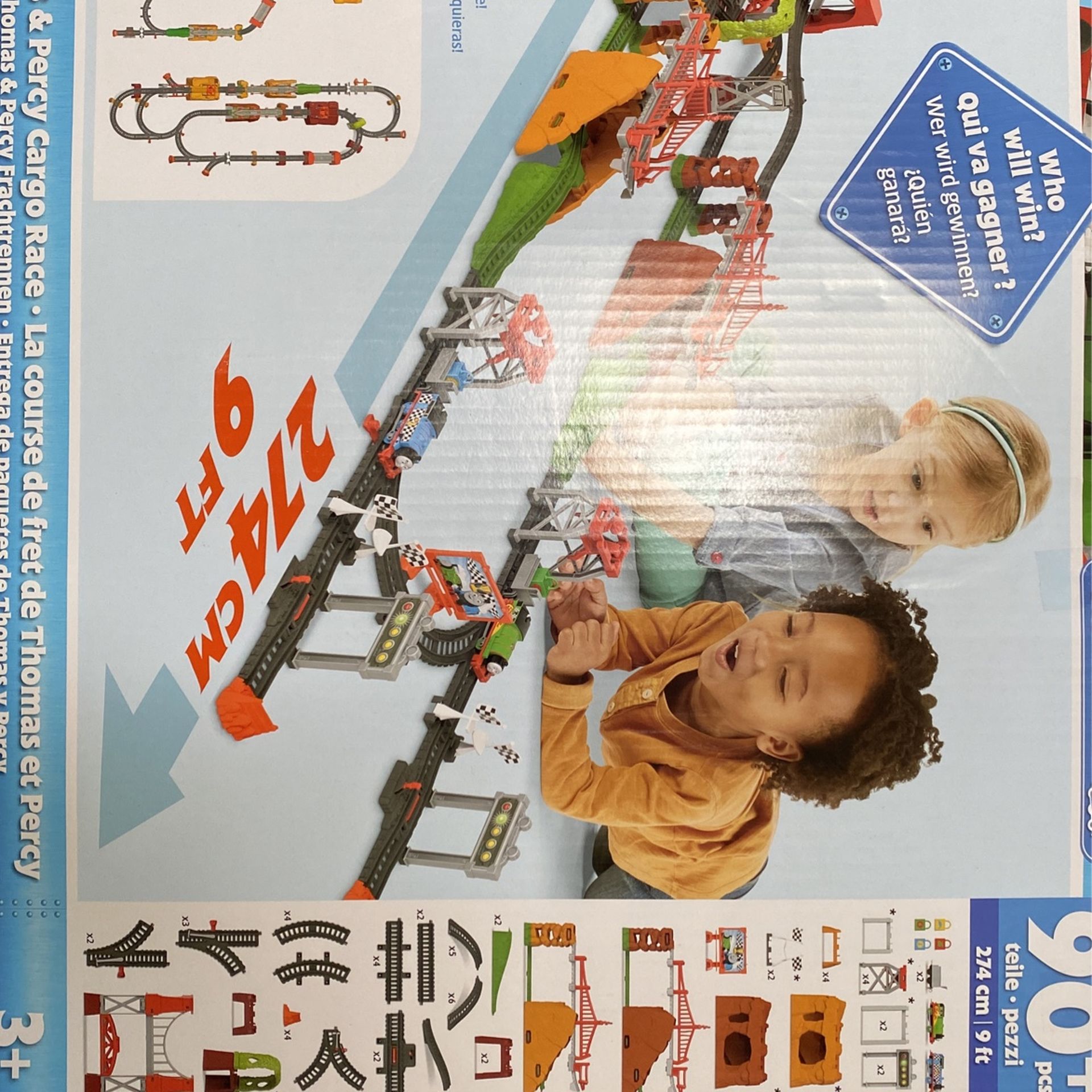 Thomas And Percy Cargo Race 90+ Pieces