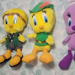 Tweety Bird Plush Collection