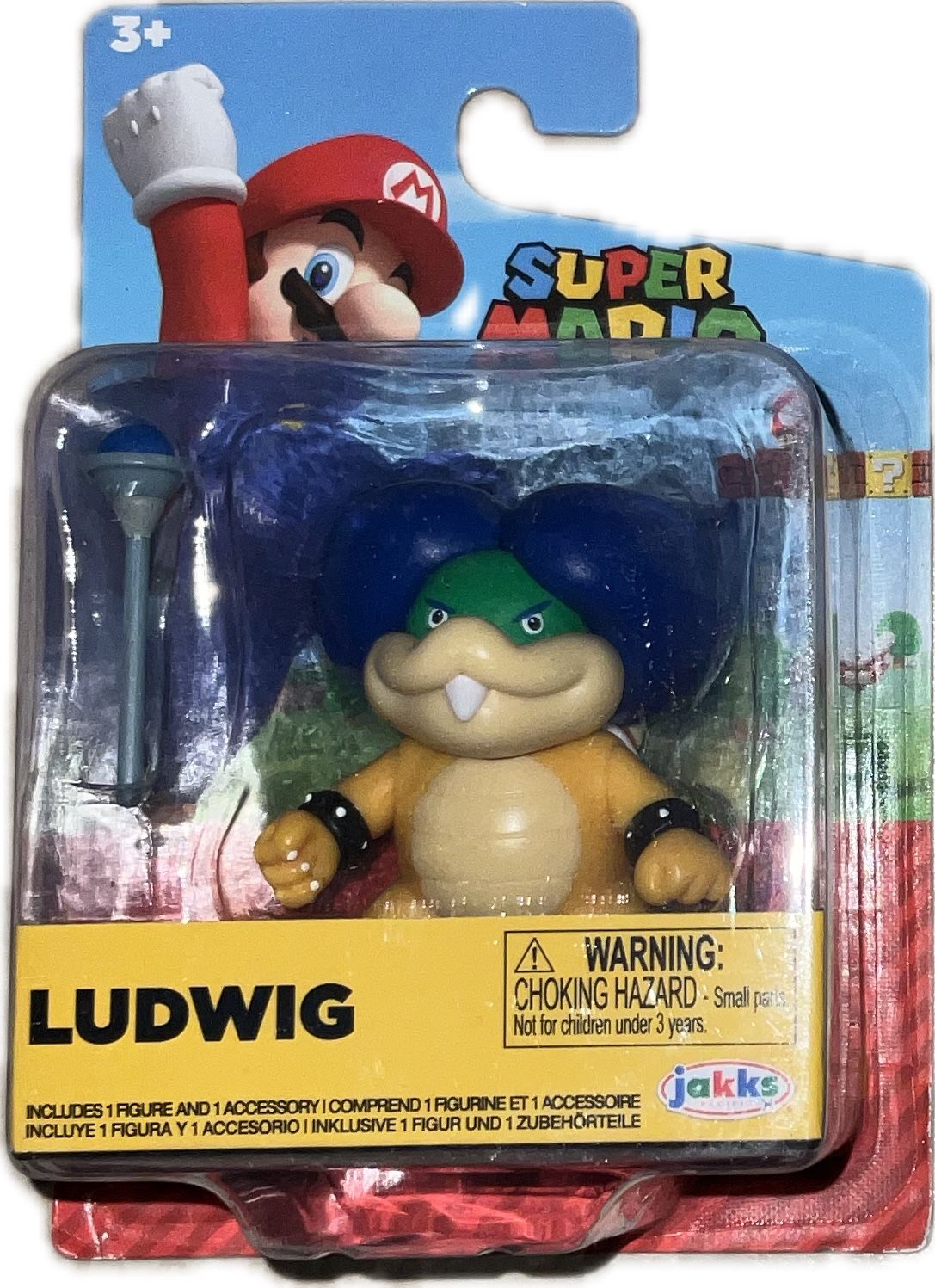 Ludwig + Wand Super Mario 2 inch Nintendo New Toy 2021 3+