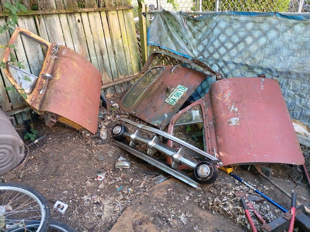 53 Chevy Sedan Delivery Doors, Fenders, Grill And Rear Bumper