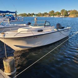 1987 21’ PRO LINE W/A CUDDY WITH TRAILER