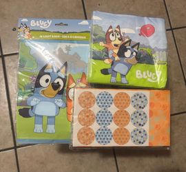 Bluey party supplies