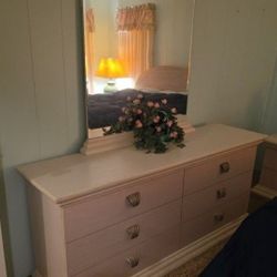 Dresser And Mirror