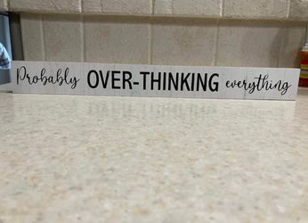 Wooden Table Decor Sign