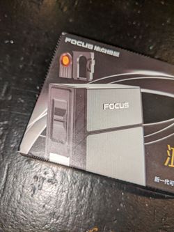 Cigarette Case With Electric Lighter