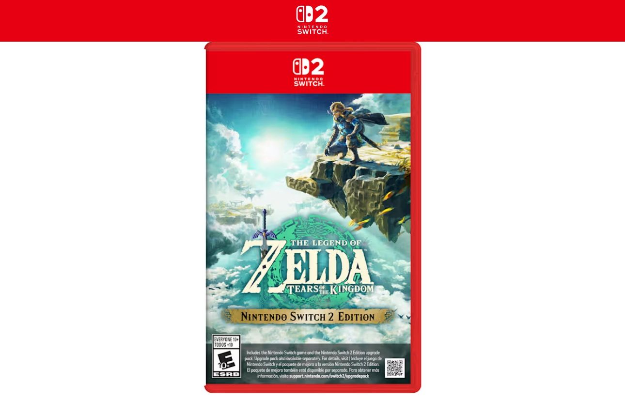 Used Cooy Of Tears Of The Kingdom For Switch 2