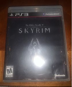 Skyrim/borderlands 2 ps3 games