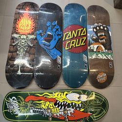 Santa Cruz Skateboard Decks At Catch A Wave Surf & Skate Shop