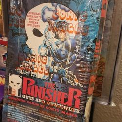 1992 The Punisher: Guts and Gunpowder trading cards