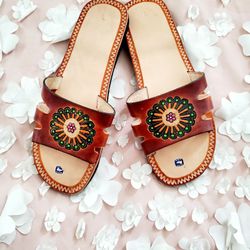 Leather Woman’s huarache Sandals Huaraches De Piel Nuevos