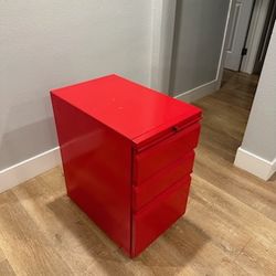 3 Drawer File Cabinet With Key 