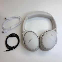 HeadphonesBose QuietComfort 45 Wireless Over-the-Ear Headphones - White