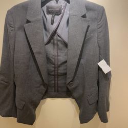 BCBG Grey Blazer - NWT- Size m