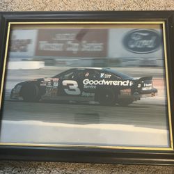 Dale Earnhardt Photo-12” Framed