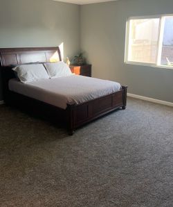 Headboard and bed frame