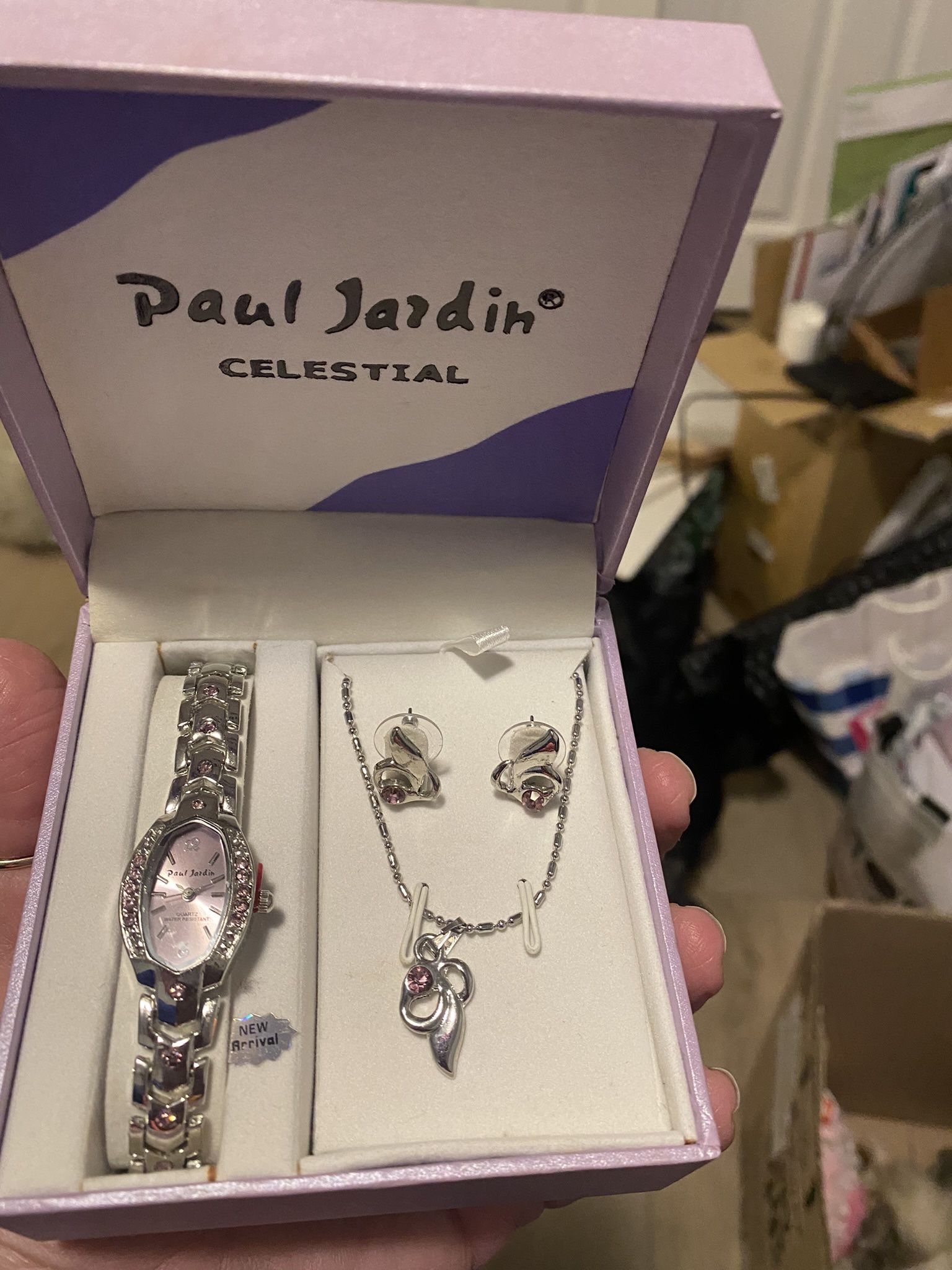 Brand New Watch With Earrings And Necklace