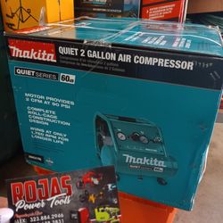 Makita Quiet 2 Gallon Air Compressor 60dB 