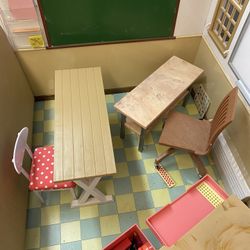 Large Schoolhouse Doll Stuff 