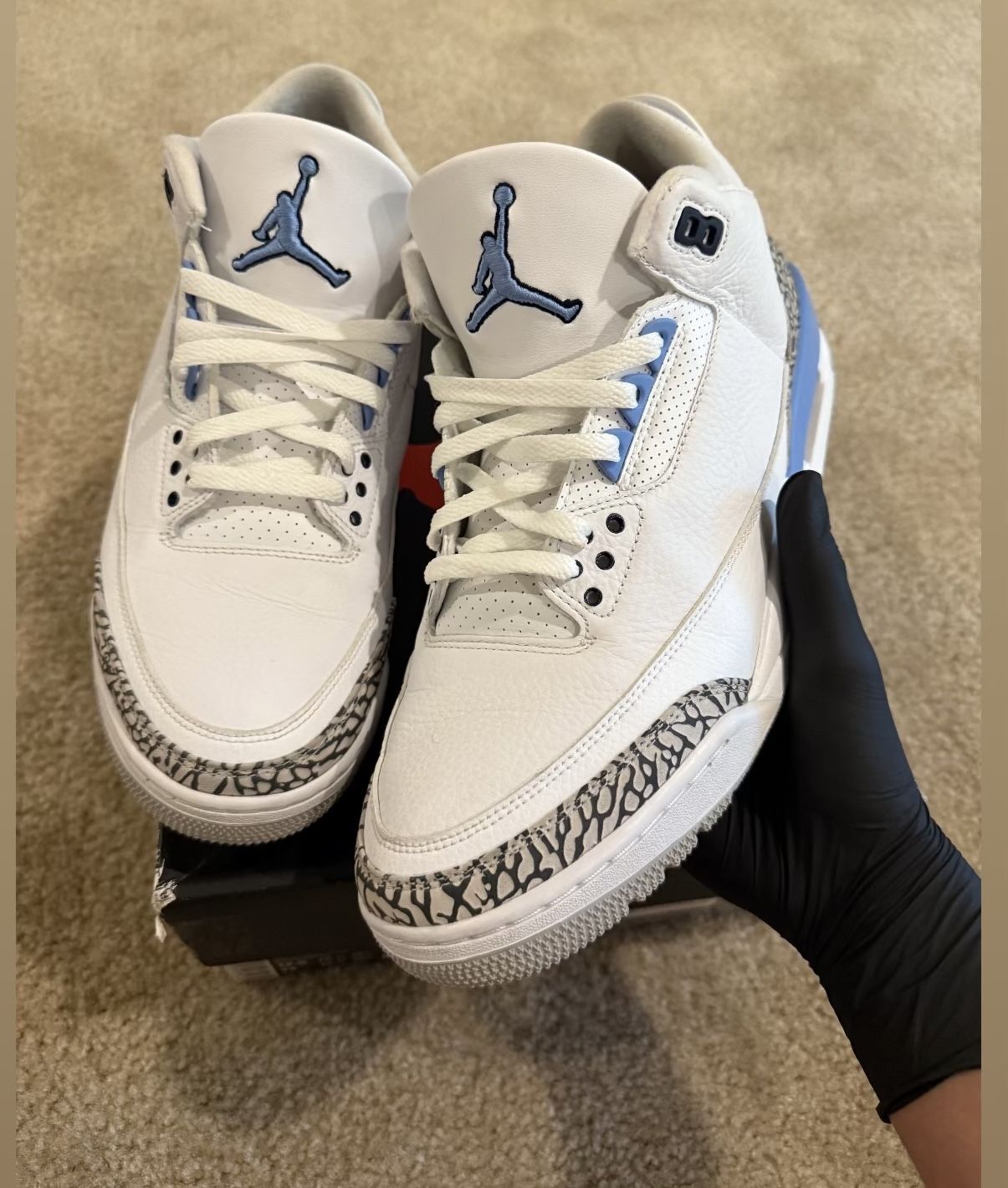 Jordan 3 unc