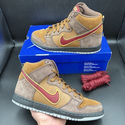 Size 8 - Nike SB Dunk High Premium SPoT Cigar City 2011