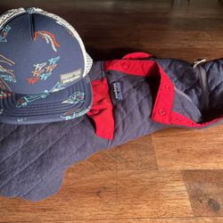 Patagonia Gear ⚙️ Waterproof Duckbill Trucker Hat & Patagonia Top Sweater 