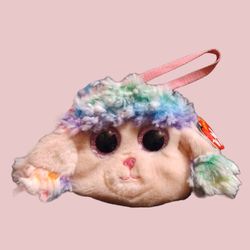Ty Gear Rainbow The Poodle Wristlet Coin Purse 