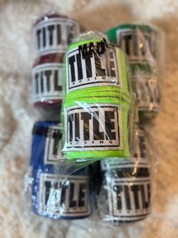 NEW Title Boxing Wraps