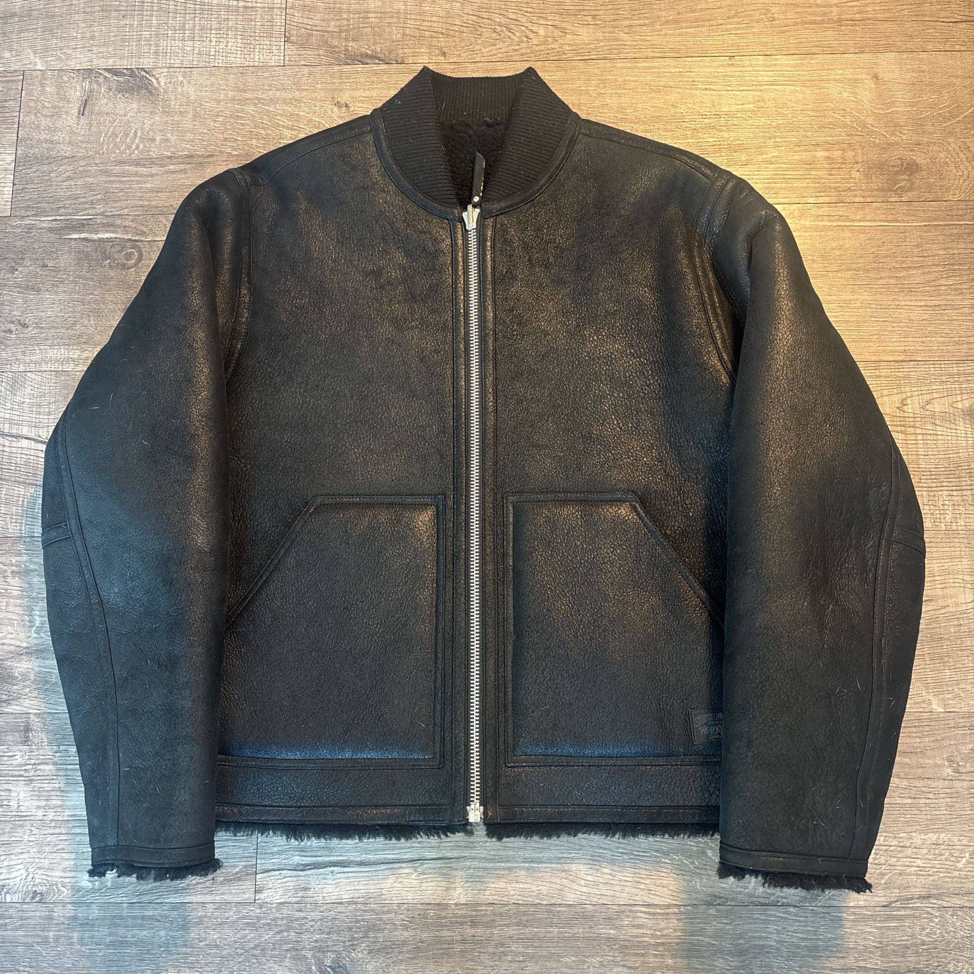 Stussy leather Jacket