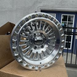 Kmc Aztec 17” Gloss Silver For Ford F150