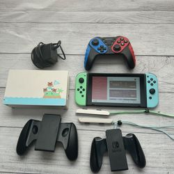 Nintendo Switch Animal Crossing Limited Edition Console