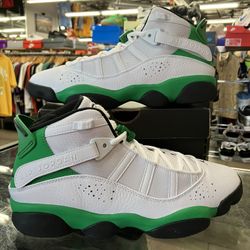 Jordan 6 Rings Lucky Green