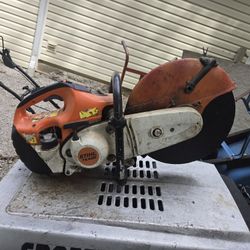 STIHL TS420 HOTSAW....LIKE NEW $450
