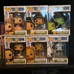 The Wizard Of Oz 85th Anniversary Pop Funkos