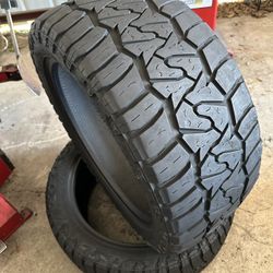 33x12.50-22=Used pair top condition. Balance installation included $285 