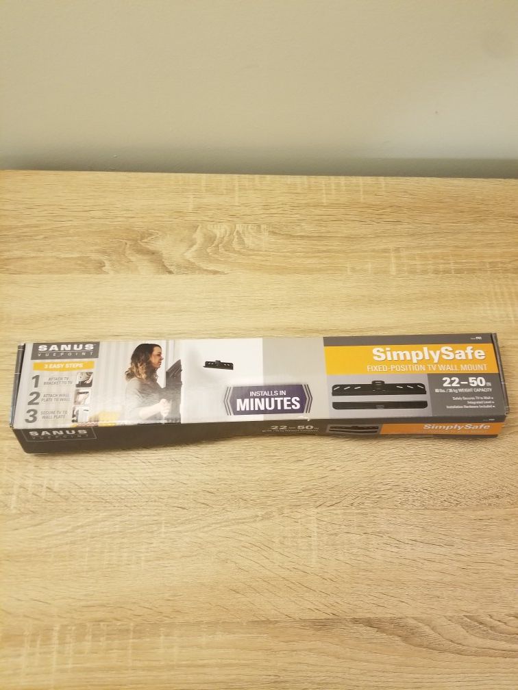 Easy Assembly TV Wall Mount (unopened)