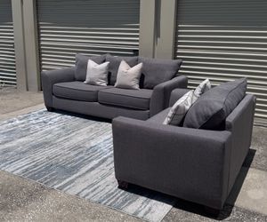Gray Sofa Set